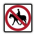 Answer NO HORSERIDING