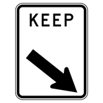 Answer KEEP RIGHT