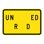 Answer UNFENCED ROAD